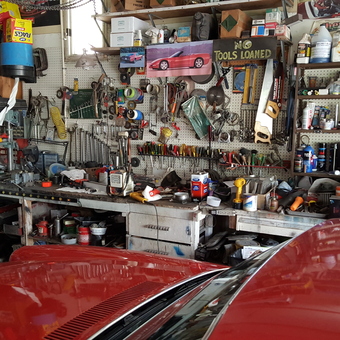 Well-Equipped Garage With Tools and Supplies - SD Camaro Man from Rapid City, SD