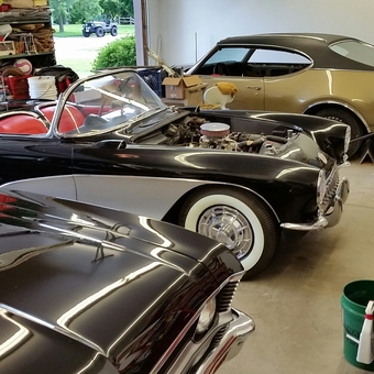 Classic Cars, Garage Tools, and Shelving - Edward Prusak from Sussex, WI