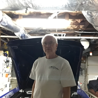 Classic Car Restoration Garage with Exposed Ductwork - Henry from Nashville, TN