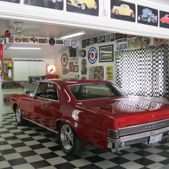 Classic Pontiac GTO in Checkerboard Garage - Mike from Topeka, KS