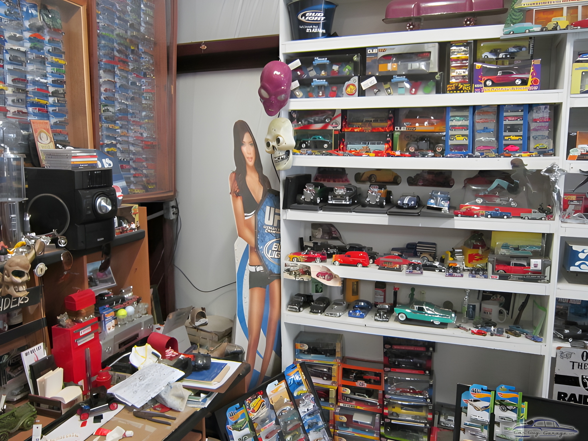 Diecast Car Collection and Garage Decor Display - joe from Amargosa Valley, NY