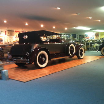 Classic Car Display with Wall Art and Bookshelves - Erik from Palm Desert, CA