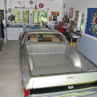 Classic Car Garage with Tools and Decor - LCamino from Wakefield, Rhode Island