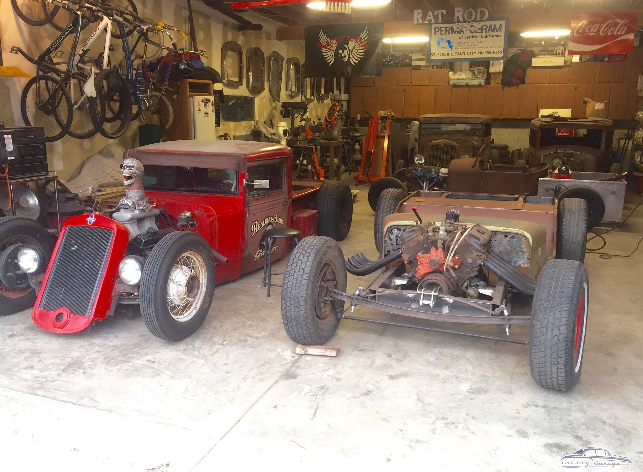 Resurrection Garage from Prunedale, Ca