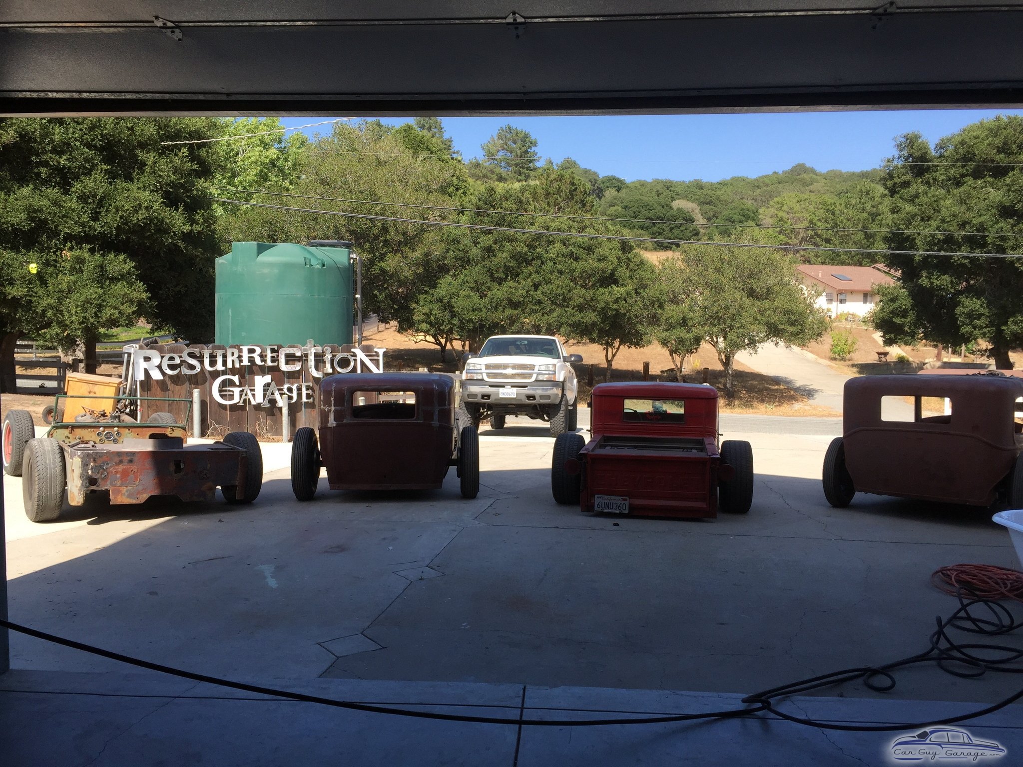 Resurrection Garage from Prunedale, Ca
