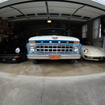 Classic Cars and Vintage Truck Packed in Organized Garage - Garage Challenged from Gastonia, North Carolina