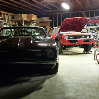 Classic Muscle Cars and Garage Tools Setup - hogduner from Riverside, CALIFORNIA
