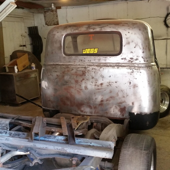 Classic Truck Restoration Project and Tools in Garage - Thomas R Watson from Celina, Tennessee