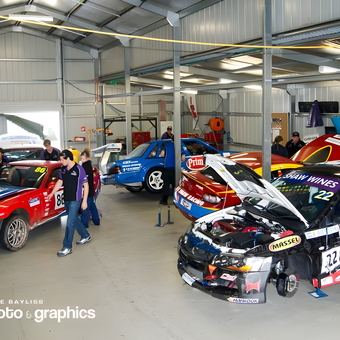 Race Car Garage with Tools and Jacks - Neale Bayliss from Nashdale, NSW