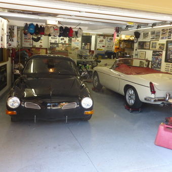 Classic Cars, Wall Art, and Garage Storage - Tim Clark from Capitola, California