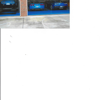 Three Blue Corvettes in Custom Garage - Bill from Denver, N.C.