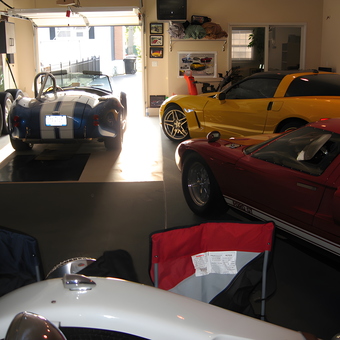 Classic and Sports Cars with Wall Tire Storage - Steve from Bay Shore, NY