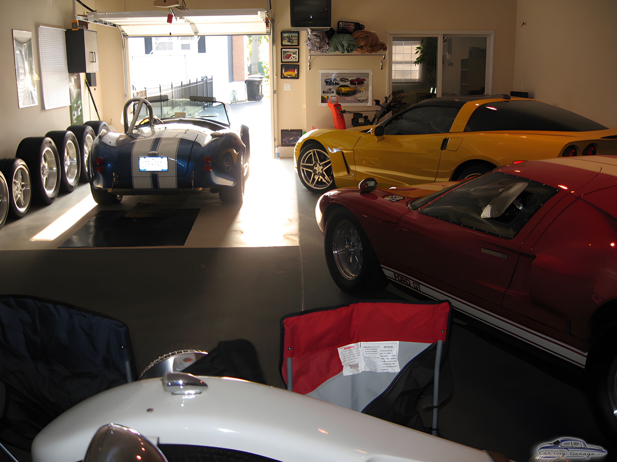 Classic and Sports Cars with Wall Tire Storage - Steve from Bay Shore, NY