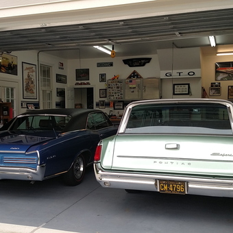 Classic Pontiac Cars, Metal Cabinets, and Wall Decor - Ken Nagy from Wake Forest, NC