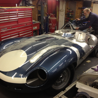 Classic car restoration with tool chests - JagNut from Gaithersburg, Md