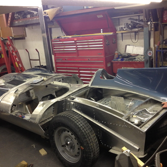 Classic Car Build with Tool Chests and Ladders - JagNut from Gaithersburg, Md