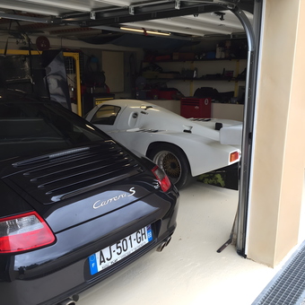 Luxury Sports Cars and Organized Garage Storage - Christian from Saint Pons, France