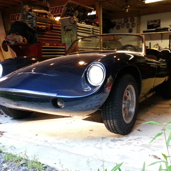 Classic Convertible Sports Car in Organized Garage - Rick from Newton, NJ