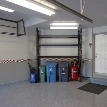 Garage Shelving, Overhead Rack, and Storage Bins - Paul from Guelph, Ontario