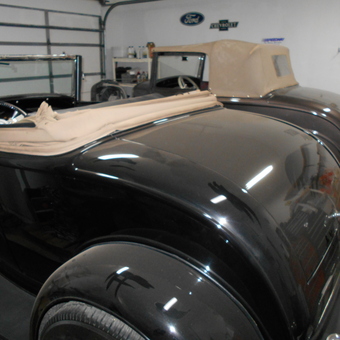 Classic Convertible Cars and Garage Decor - Dennis from East Moline, IL