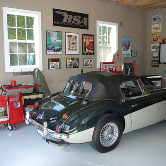 Classic Car Garage with Tool Storage and Decor - Cheech from Palmyra, PA