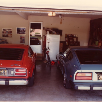 Classic Datsun Cars, Garage Storage, Tools and Bike - Walt from Saint Charles, Missouri