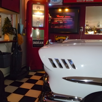 Classic Car, Vintage Gas Pump, and Retro Decor - John from Post Falls, ID