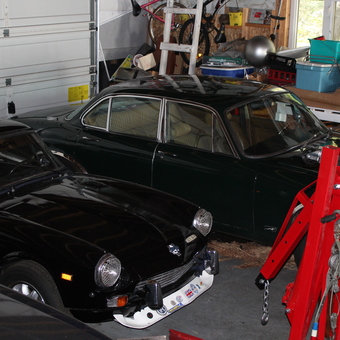 Classic Cars and Garage Tools in Organized Workspace - David from St. George's, Newfoundland and Labrador