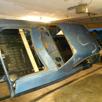 Classic Car Shell Restoration on Rotisserie - Bob from Port Charlotte, Florida
