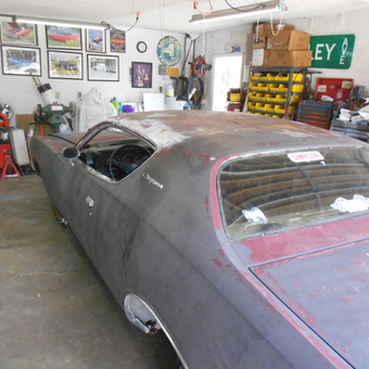Classic Car Restoration Garage with Tools and Wall Art - Bob from Port Charlotte, Florida