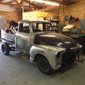 Classic Truck Restoration Project in Well-Organized Garage - Steven Hales Sr from Fruitland, ID