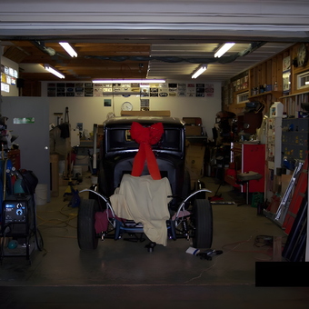 Classic Car Project and Garage Tools Displayed - Sach from Cana, Virginia