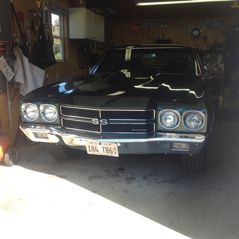 Classic Chevy SS in Organized Garage - Mike from Westville, Illinois