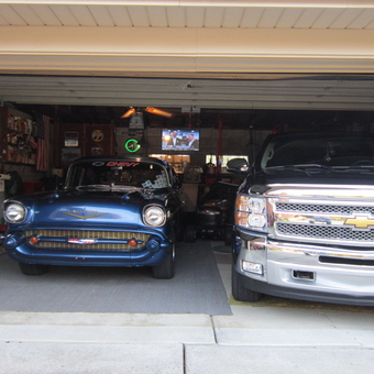 Classic Chevy Cars, Wall Decor, and Garage Storage - Gerry from Livonia, MI