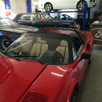 Luxury Cars and Four Post Lift in Organized Garage - Tom from belcarra, B.C.