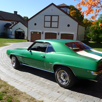 Classic Green Camaro and Spacious Garage - DavidS from West Granby, CT