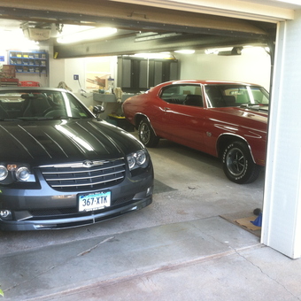 Organized Two Car Garage with Cabinets and Tool Storage - Raymond from Meriden, CT