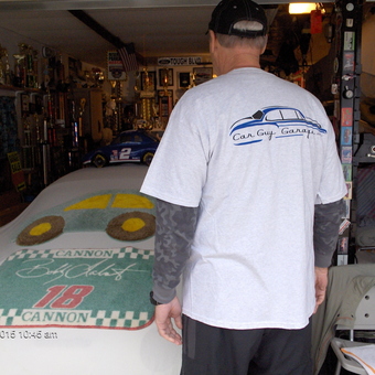 Trophy-Filled Garage With Car Mats and Decor - Marvin from Allen Park, MI