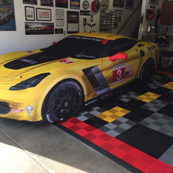 Corvette Car Cover, Garage Floor Tiles, Wall Art - Wally from Shoreview, MN