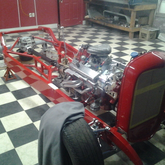 Hot Rod Chassis Build with Engine and Parts - CurtisCustoms.com from Elmsdale, Nova Scotia