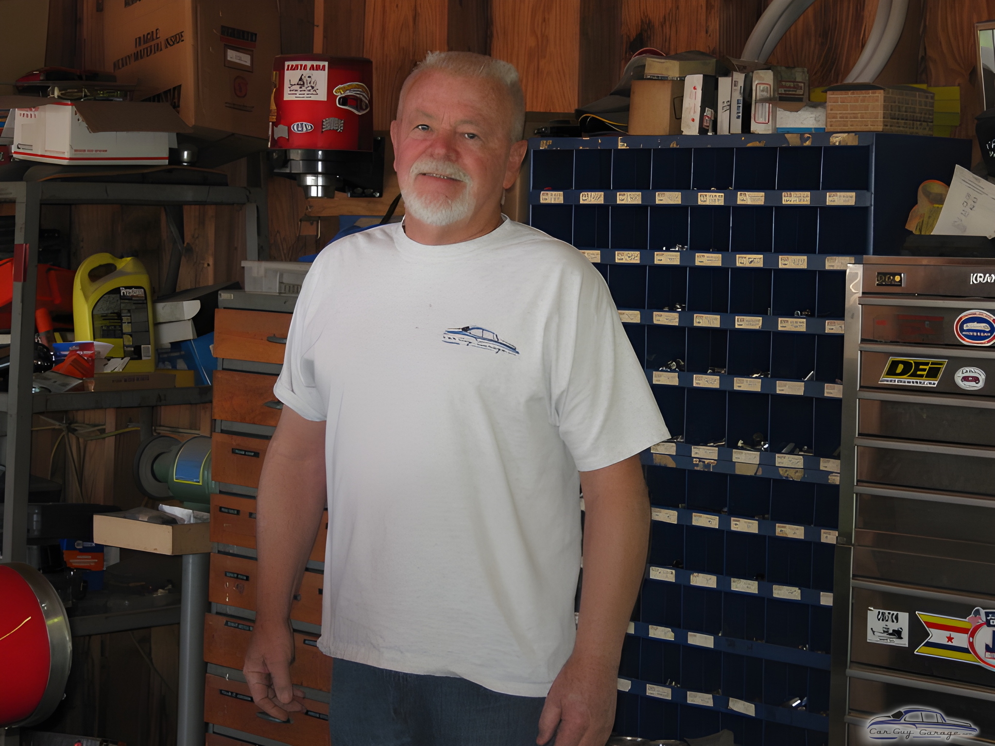 Organized garage with storage bins and drawers - oldcargary from Fontana, Ca