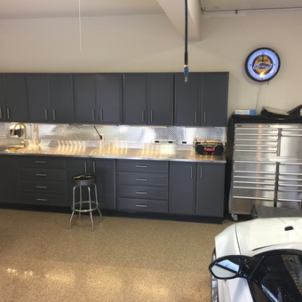 Modern Garage Cabinets, Tool Chest, and Workstation - Slammo from Lititz, Pa