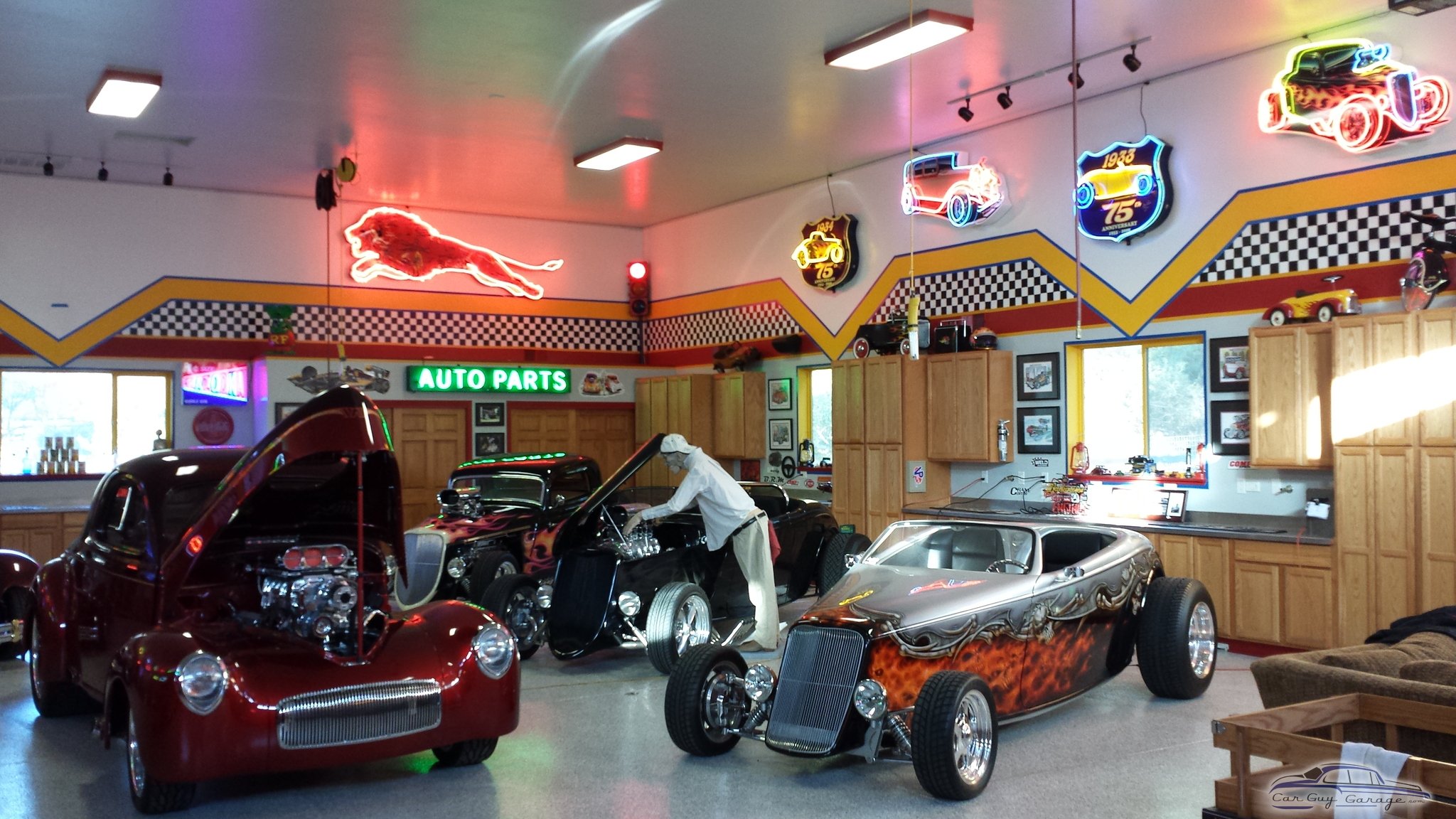 Sparkys Hot Rod Garage from Loomis, Ca