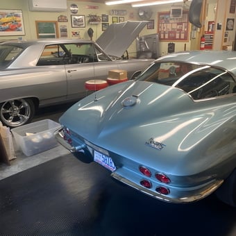 Classic Car Garage with Wall Art and Tools - Johnny Cap from Carolina Shores, NC