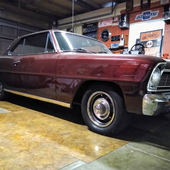 Classic Chevy Nova in Decorated Garage - Steve from Antelope, CA