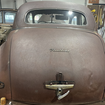 Vintage Chevrolet Fleetline Restoration in Garage - Anonymous from Watford city, ND