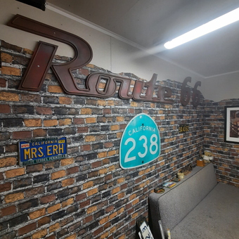 Jussi's vintage garage from Finland