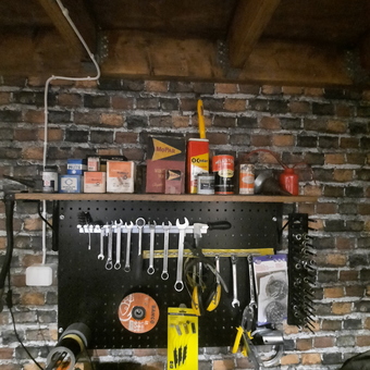 Jussi's vintage garage from Finland
