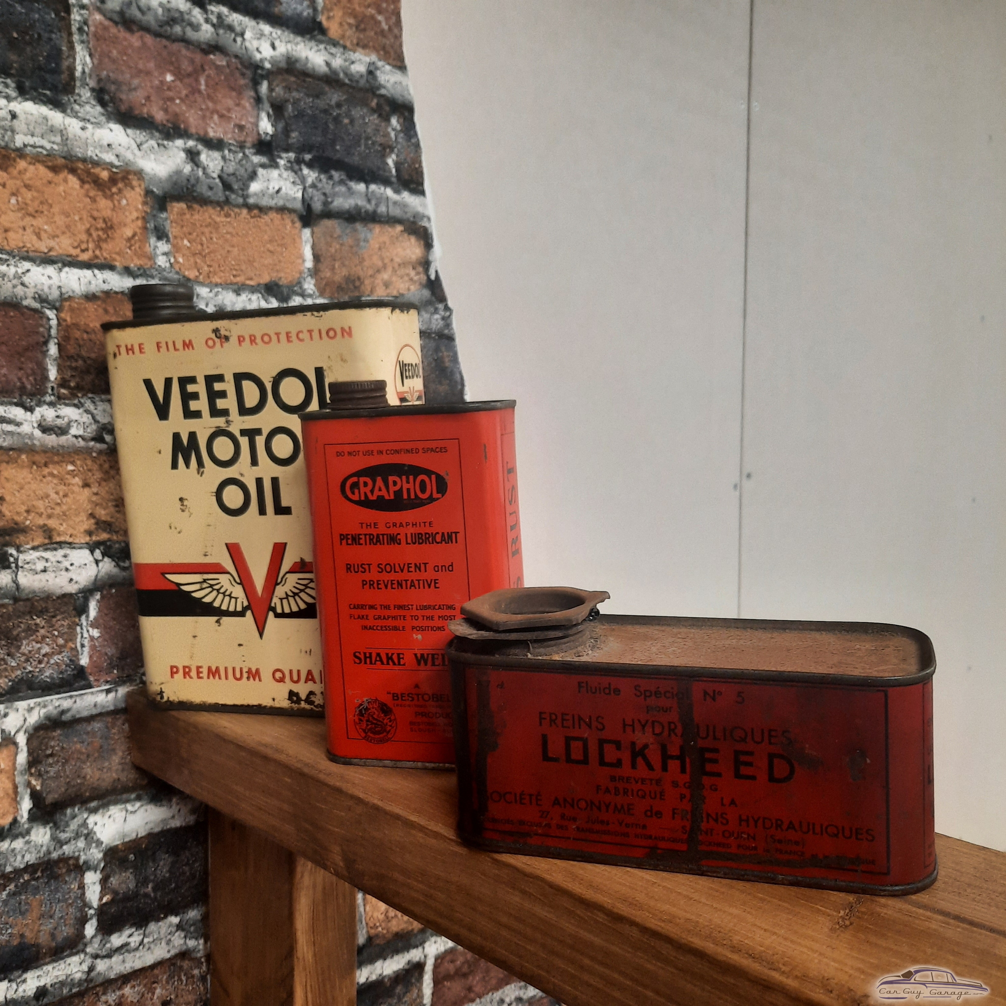 Jussi's vintage garage from Finland