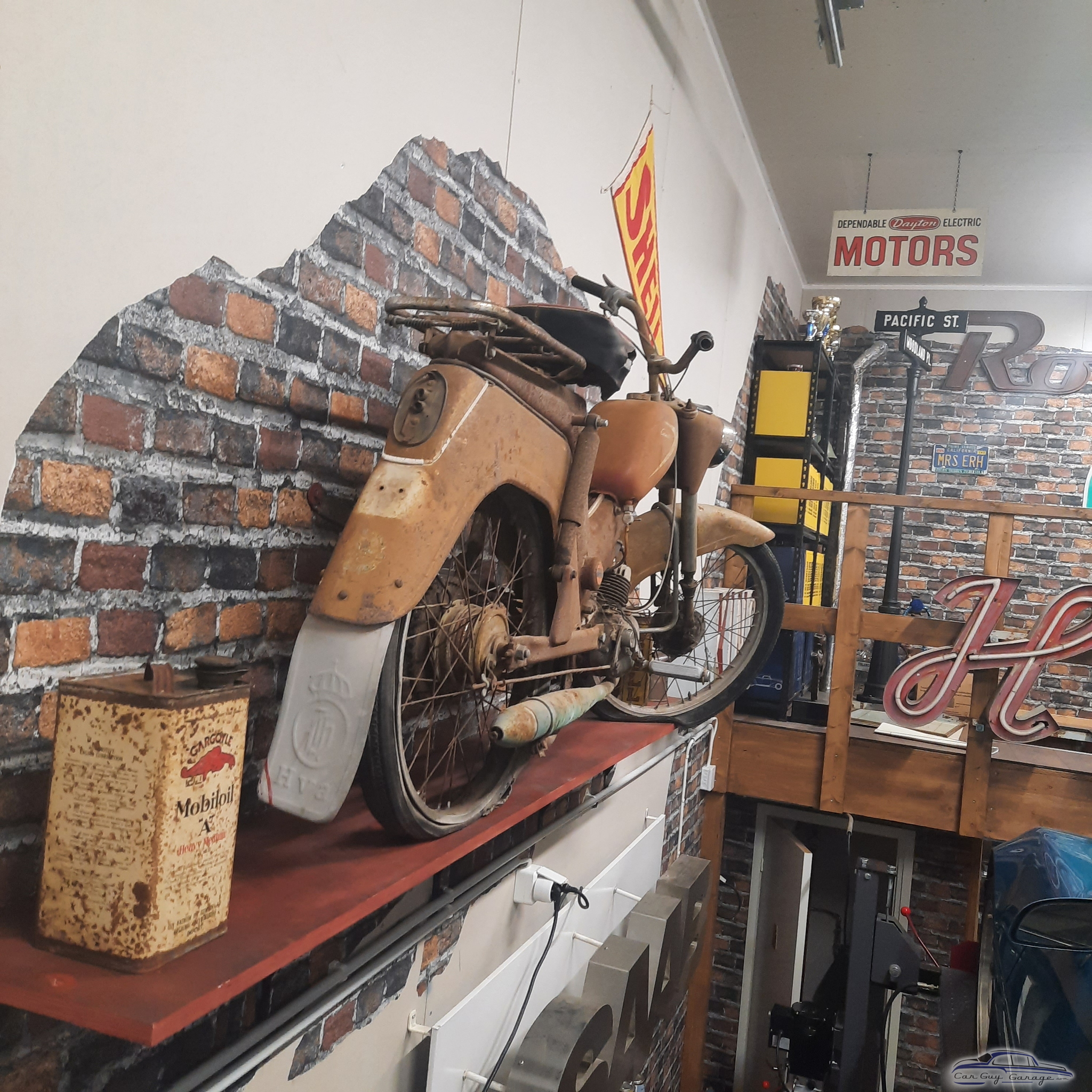 Jussi's vintage garage from Finland